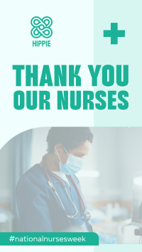Healthcare Nurses Instagram Story Design