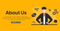 About Us Page Facebook Ad Design