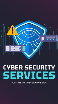 Cyber Security Services Instagram Story Design