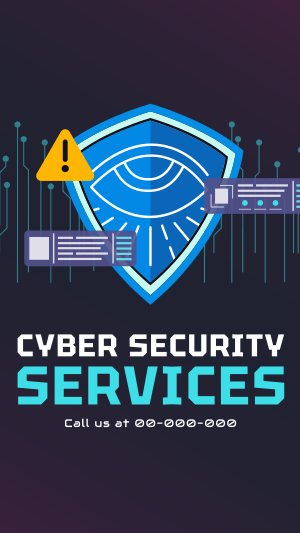 Cyber Security Services Instagram story Image Preview