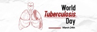 Tuberculosis Day Twitter Header Design