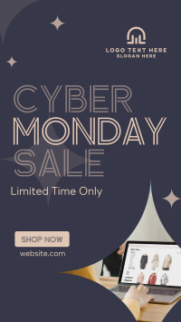 Quirky Cyber Monday Sale YouTube Short Design