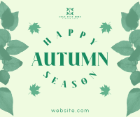 Autumn Season Leaves Facebook post Image Preview