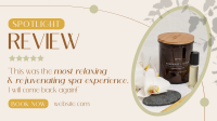 Elegant Review Spa Facebook Event Cover Preview