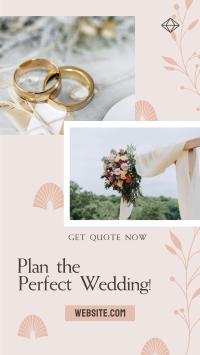 Professional Wedding Planner Facebook Story Image Preview