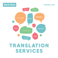 Translation Services Instagram Post Image Preview