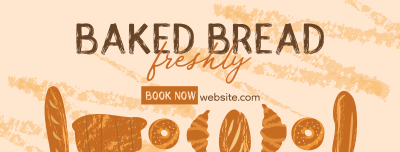 Freshly Baked Bread Daily Facebook cover Image Preview