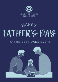 The Best Dads Ever Poster Image Preview
