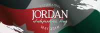 Jordan Independence Flag  Twitter Header Image Preview