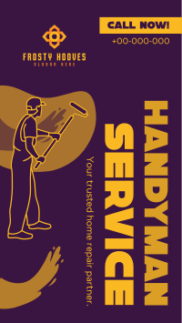 Handyman Service TikTok Video Image Preview