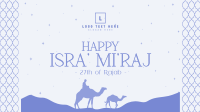 Celebrating Isra' Mi'raj Journey Animation Preview