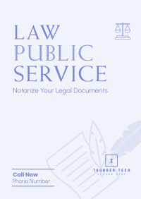 Firm Notary Service Poster Image Preview