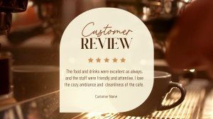 Simple Cafe Testimonial Video Image Preview