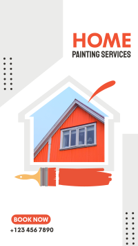 Home Painting Services Facebook story Image Preview