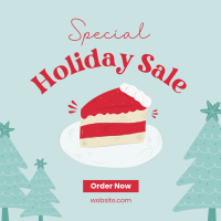 Special Holiday Cake Sale Instagram post Image Preview