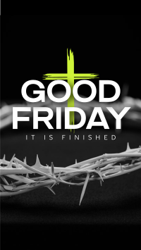 Easter Good Friday Facebook Story Design