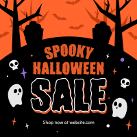 Spooky Ghost Sale Instagram post Image Preview