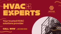 HVAC Experts Facebook Event Cover Design