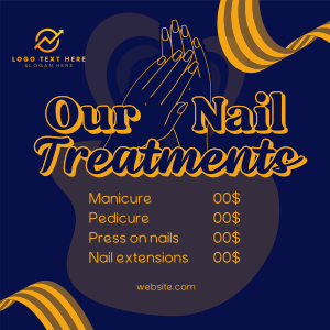 Nail Treatments List Instagram post Image Preview