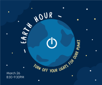 Earth Hour Switch Facebook post Image Preview