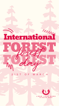 International Forest Day Facebook Story Design