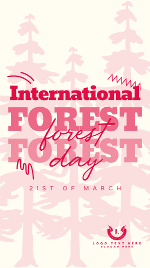 International Forest Day Facebook story Image Preview