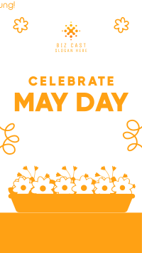 Celebrate May Day Facebook story Image Preview