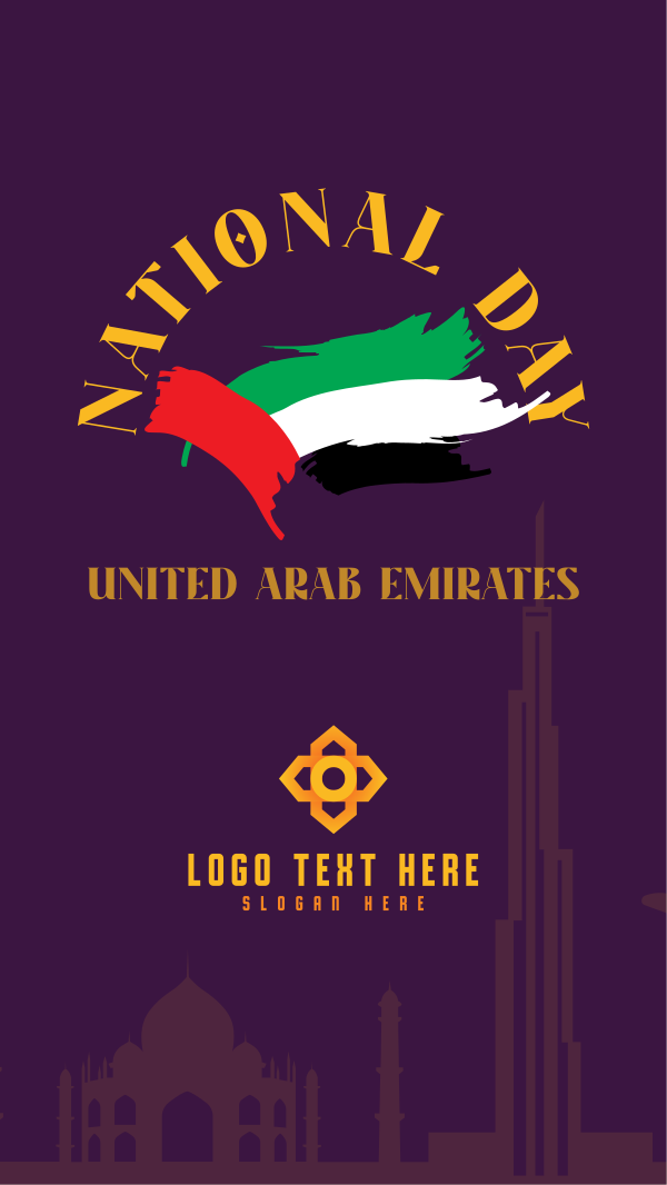 UAE City Instagram Story Design Image Preview