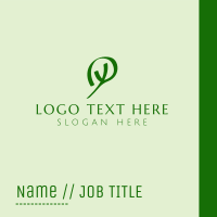 Green Letter Y Company Business Card | BrandCrowd Business Card Maker