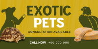 Exotic Vet Consultation Twitter post Image Preview