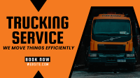 Trucking & Logistics Facebook event cover Image Preview