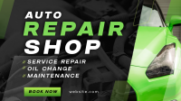 Trusted Auto Repair Facebook Event Cover Design