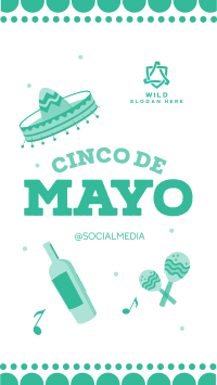 Cinco De Mayo Greeting Instagram Story Design