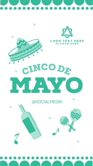 Cinco De Mayo Greeting Instagram story Image Preview