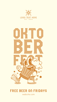 Oktoberfest Facebook story Image Preview