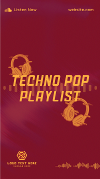 Techno Pop Music TikTok video Image Preview