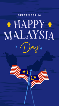 Malaysia Independence TikTok Video Design