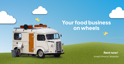Rent Food Truck Facebook ad Image Preview