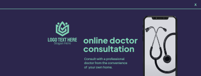 Online Consultation Facebook cover Image Preview