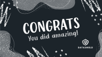 Congratulations Good Job Facebook Event Cover Image Preview