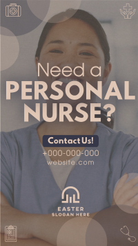 Modern Personal Nurse Instagram Reel Image Preview
