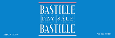 Happy Bastille Day Twitter header (cover) Image Preview