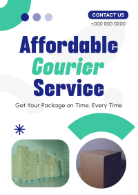 Affordable Courier Service Flyer Image Preview