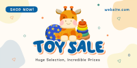 Toy Store Sale Twitter Post Image Preview