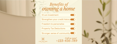 Home Owner Benefits Facebook cover Image Preview
