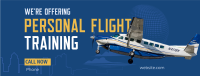 Hiring Flight Instructor Facebook Cover Design