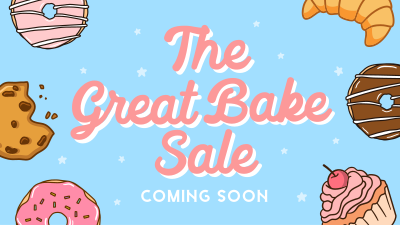 Great Bake Sale Facebook event cover Image Preview