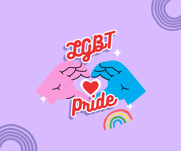 LGBT Pride Sign Facebook Post Design Image Preview