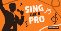 Sing Like a Pro Facebook ad Image Preview