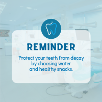 Dental Reminder Instagram post Image Preview